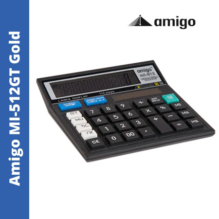 Amigo MI-512GT Gold Check & Correct Calculator (Calculates GST)