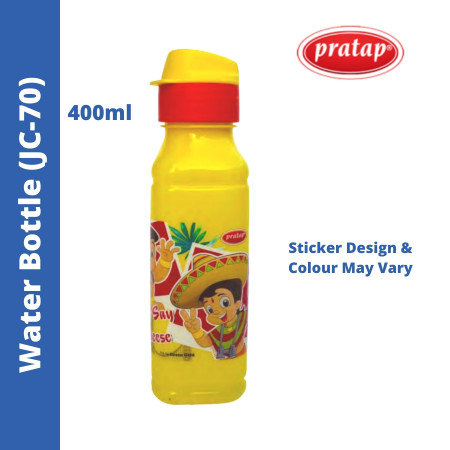 Pratap Fun 400ml Fliptop Water Bottle - JC70