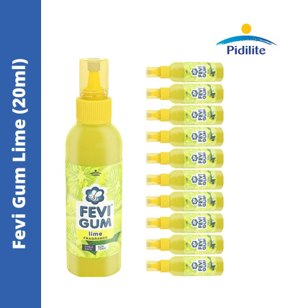 Pidilite Fevi Gum Squeeze Bottle Lime Fragrance - 20ml