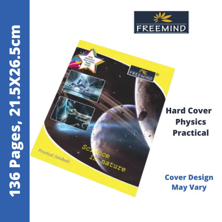 Freemind Practical Notebook - 136 Pages, 21.5x26.5cm