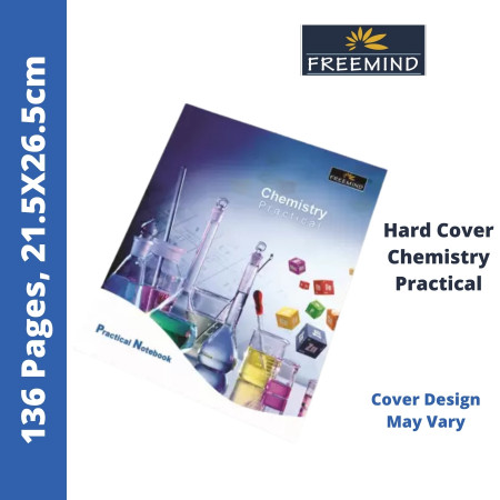 Freemind Practical Notebook - Chemistry, 136 Pages, 21.5x26.5cm (703302)