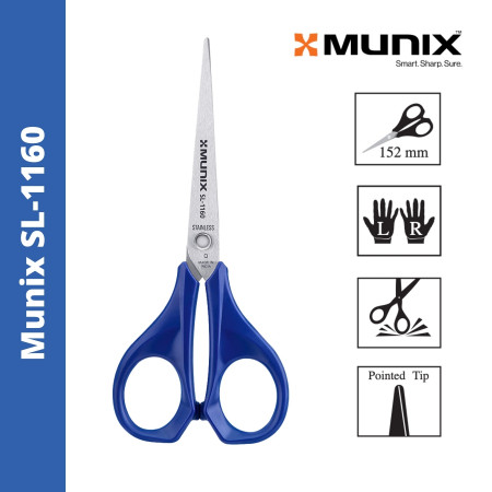 Munix Scissors SL-1160, 152 MM