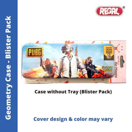 Regal Geometry Case without Tray - Blister Pack, Code - PR290&291