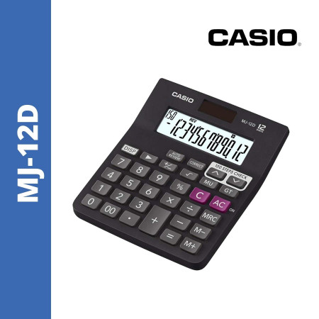 Casio MJ-12D Desktop Check & Correct Calculator