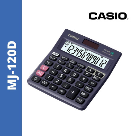 Casio MJ-120D Desktop Check & Correct Calculator