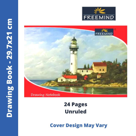 Freemind A4 Drawing Book - 24 Pages, 29.7x21cm (701103)