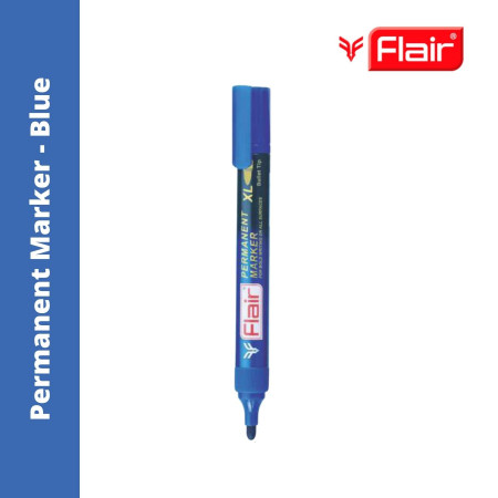 Flair Permanent XL Marker - Blue