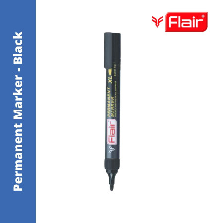 Flair Permanent XL Marker - Black