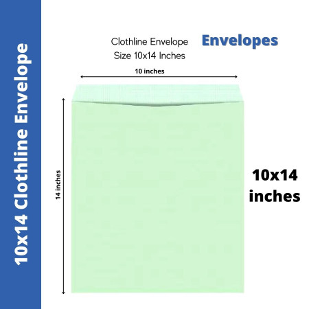 Clothline Envelope - 10x14 inches