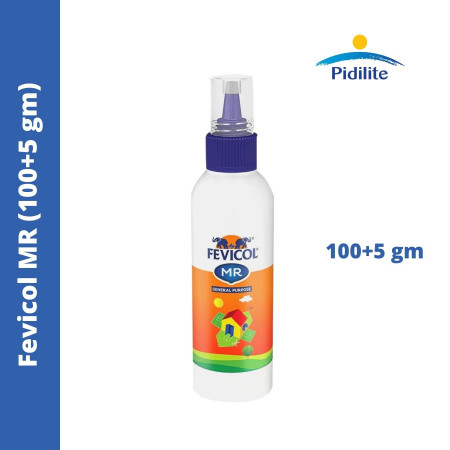 Pidilite Fevicol MR White Adhesive Squeezy Bottle - 100+5gm
