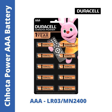 Duracell Chhota Power AAA Battery - LR03/MN2400