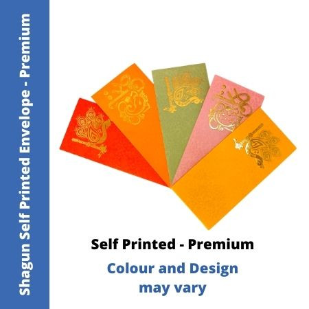 Shagun Self Printed Envelope - Premium (01)