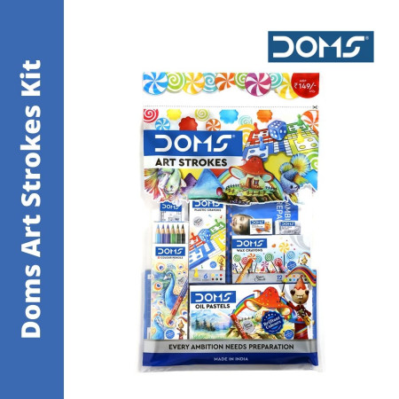 Doms Art Strokes Kit (Refer Description)