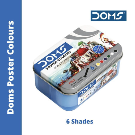 Doms Poster Colours - 6 Shades
