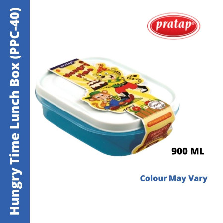 Pratap Hungry Time 900ml Lunch Box - PPC40