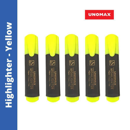 Unomax Highlighter - Yellow