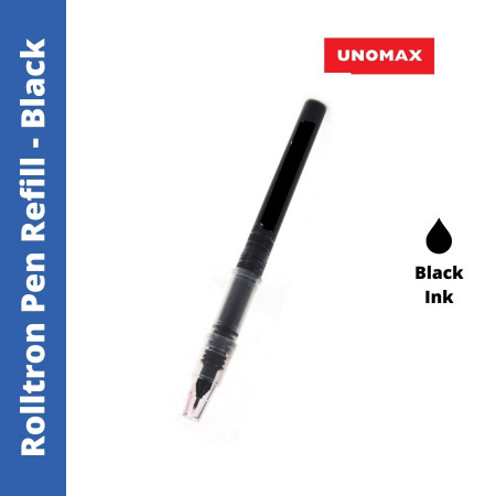 Unomax Rolltron Refill - Black