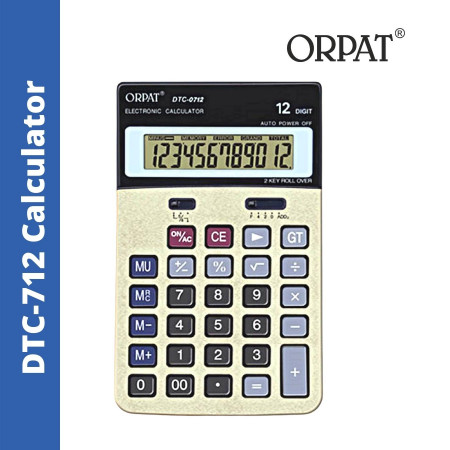 Orpat DTC-712 Electronic Calculator