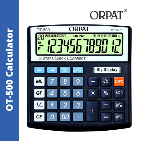 Orpat OT-500 Check & Correct Calculator