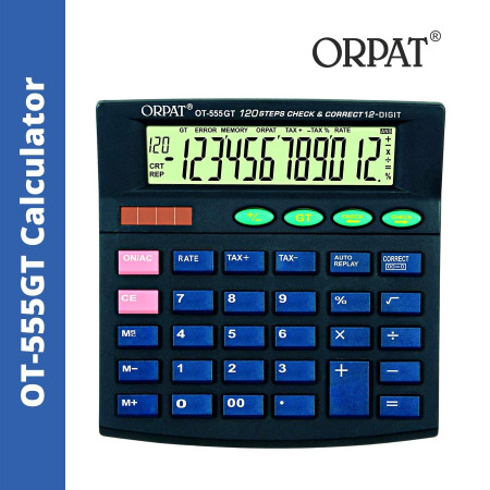 Orpat OT-555GT Check & Correct Calculator
