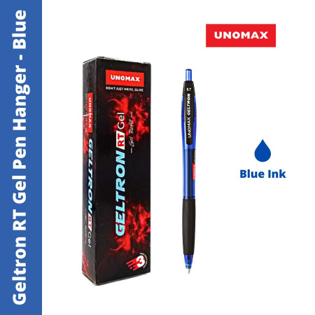 Unomax Geltron RT Gel Pen Hanger - Blue