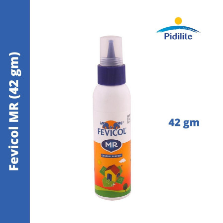 Pidilite Fevicol MR White Adhesive Squeezy Bottle - 42gm