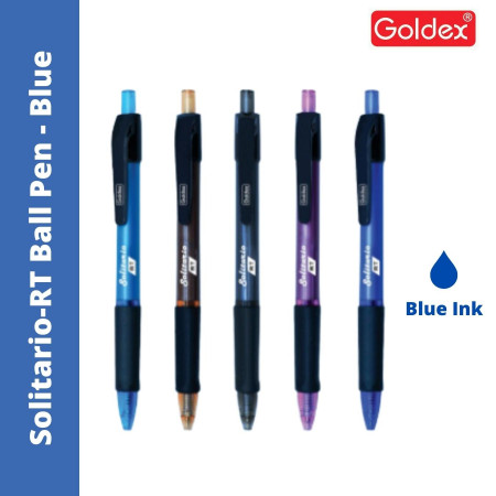 Goldex Solitario RT Ball Pen - Blue