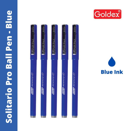 Goldex Solitario Pro Ball Pen Hanger - Blue