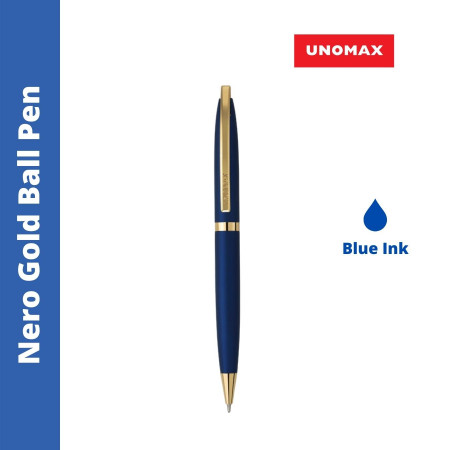 Unomax Nero Gold Ball Pen - Blue