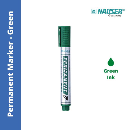 Hauser Permanent Marker - Green