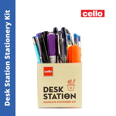 Cello Desk Station Office Stationery Kit (Refer Description)