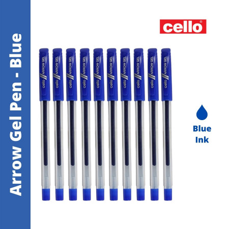 Cello Arrow Gel Pen - Blue