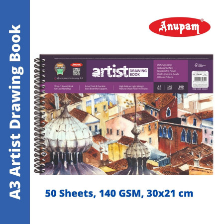 DOMS Sketch Book With Spiral Bound 150 GSM Open Stock - Sitaram Stationers