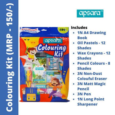 Apsara Colouring Kit (Refer Desrciption)