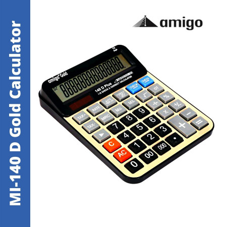 Amigo MI-140 D Plus Gold Check & Correct Calculator
