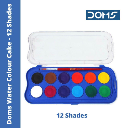 Doms Water Colour Cake - 12 Shades