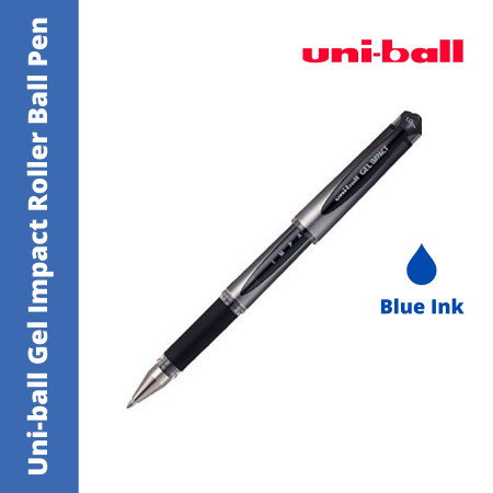 Uni-ball Gel Impact Roller Ball Pen (UM-153S) - Blue