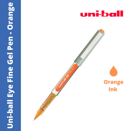 Uni-ball Eye Fine Gel Pen (UB-157) - Orange