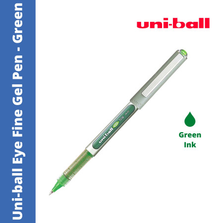 Uni-ball Eye Fine Gel Pen (UB-157) - Green