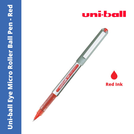 Uni-ball Eye Micro Roller Ball Pen (UB-150) - Red