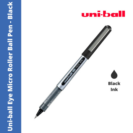 Uni-ball Eye Micro Roller Ball Pen (UB-150) - Black