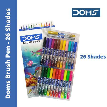Doms Brush Pen - 26 Shades