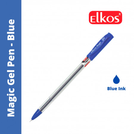 Elkos Magic Gel Pen - Blue