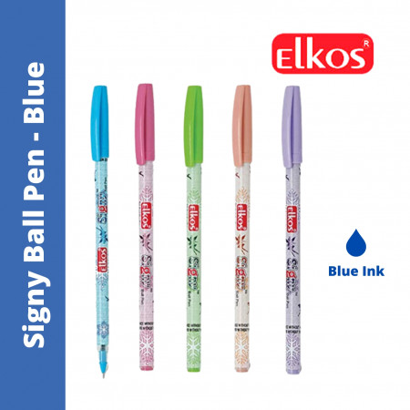 Elkos Signy Ball Pen - Blue