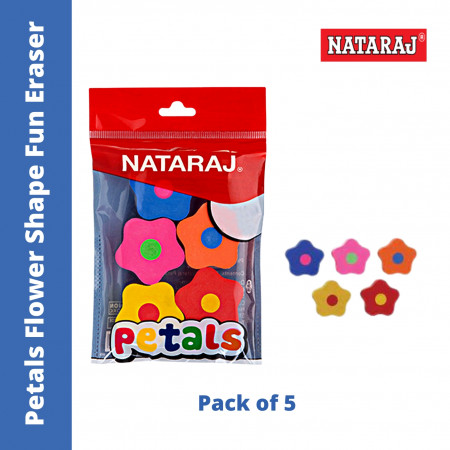Nataraj Petals Flower Shape Fun Eraser