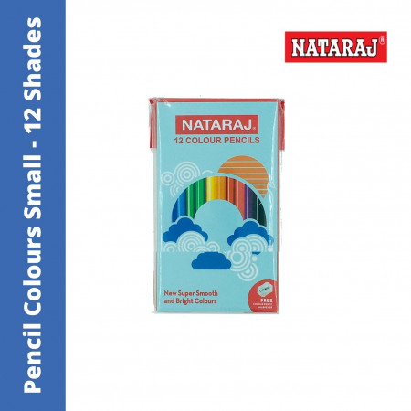 Nataraj Pencil Colours Small - 12 Shades