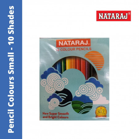 Nataraj Pencil Colours Small - 10 Shades