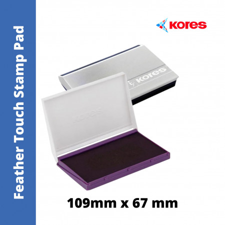 Kores Feather Touch Stamp Pad - 109mm x 67mm