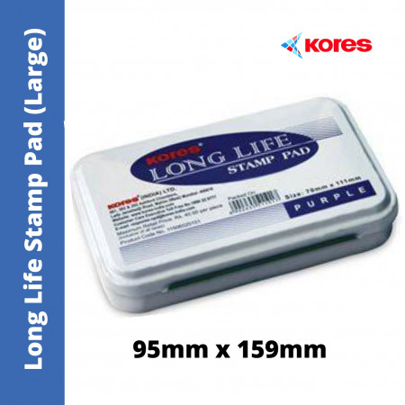 Kores Long Life Stamp Pad ( Large ) - 95mm x 159mm