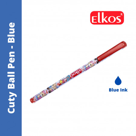 Elkos Cuty Ball Pen - Blue